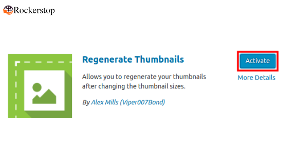 Regenerate Thumbnails Plugin