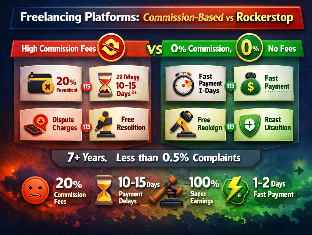 Why Freelancers Are Quitting Commission-Based Platforms – Zero Commission Alternative